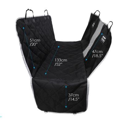 Show full view: DOOG Car Seat Cover, Black, 52 x 14.5 x 20-in slide 4 of 5