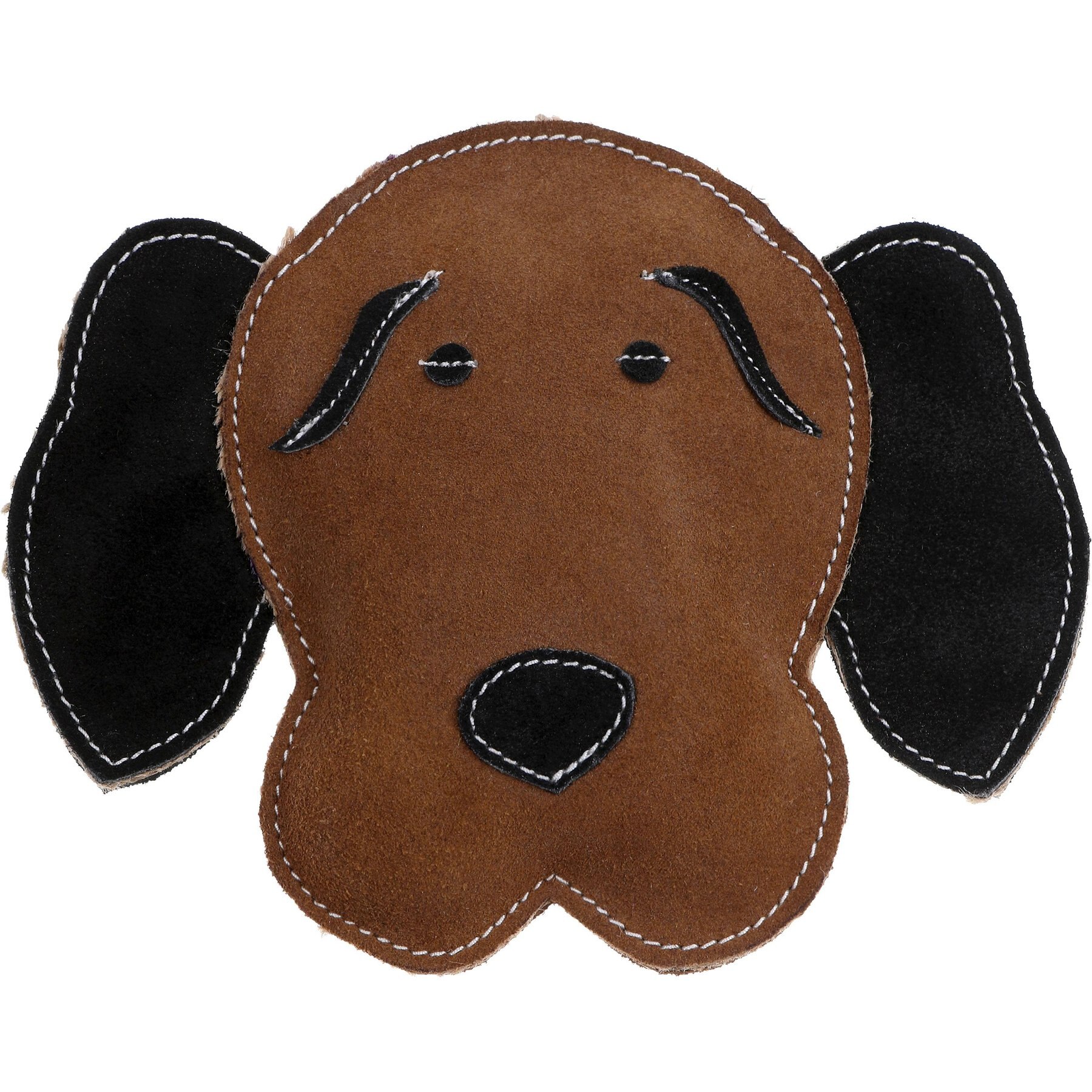DOOG Country Tails Brown Face Dog Chew Toy, Brown