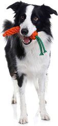 DOOG Country Tails Carrot Dog Chew Toy, Orange slide 2 of 5