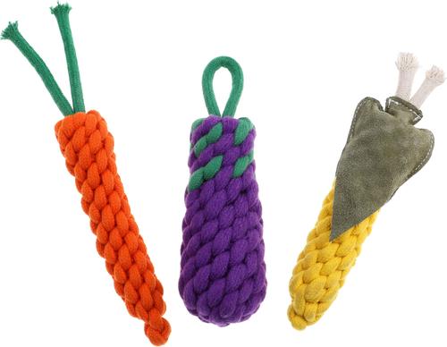 Show full view: DOOG Country Tails Carrot Dog Chew Toy, Orange slide 4 of 6