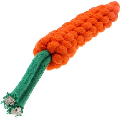 Show full view: DOOG Country Tails Carrot Dog Chew Toy, Orange slide 2 of 6
