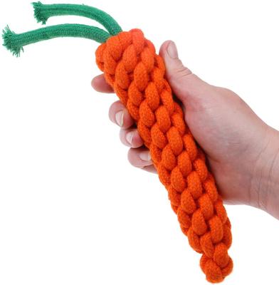 Show full view: DOOG Country Tails Carrot Dog Chew Toy, Orange slide 3 of 6