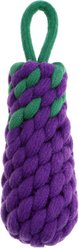 DOOG Country Tails Eggplant Dog Chew Toy, Purple