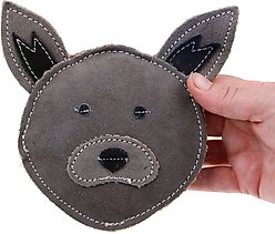 DOOG Country Tails Grey Face Dog Chew Toy, Grey