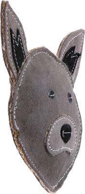 Show full view: DOOG Country Tails Grey Face Dog Chew Toy, Grey slide 3 of 5