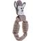 Show in main carousel: DOOG Country Tails Sheep Rope Ring Dog Chew Toy, Grey slide 2 of 3