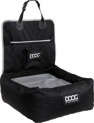 DOOG Dog Car Seat, Black, Medium