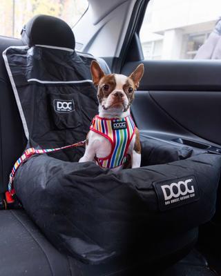 Show full view: DOOG Dog Car Seat, Black, Medium slide 4 of 7