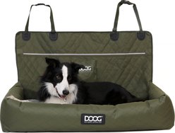 DOOG Dog Car Seat, Green, Medium slide 2 of 5