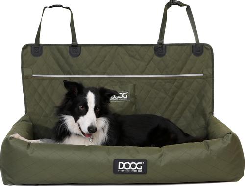 Show full view: DOOG Dog Car Seat, Green, Medium slide 4 of 8