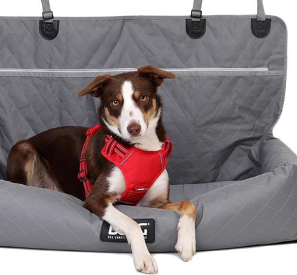 Show full view: DOOG Dog Car Seat, Grey, Large slide 4 of 8