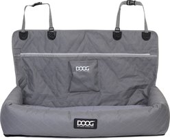 DOOG Dog Car Seat, Grey, Medium
