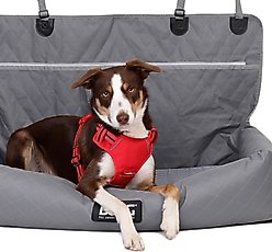 DOOG Dog Car Seat, Grey, Medium slide 2 of 5