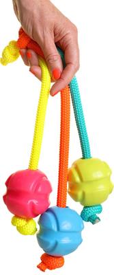 Show full view: DOOG Fetch-ables Fetch-A-Tug Dog Toy, Blue slide 3 of 3