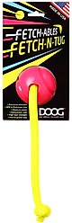DOOG Fetch-ables Fetch-A-Tug Dog Toy, Pink