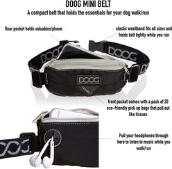 DOOG Mini Running Dog Belt, Black slide 2 of 7