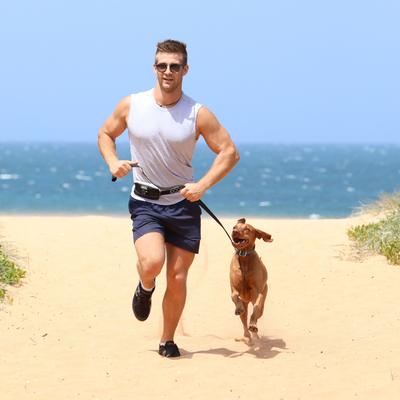 Show full view: DOOG Mini Running Dog Belt, Navy/Red slide 5 of 6