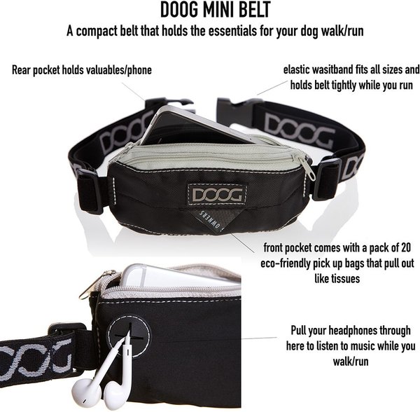 DOOG Mini Running Dog Belt