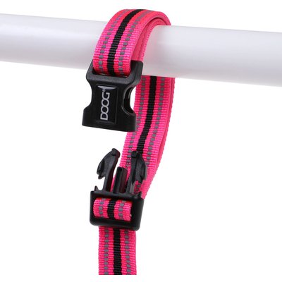 DOOG DOOG Neoprene Clip It Lady Neon Dog Leash, Pink, X-Large: 62-in long, 1-in wide