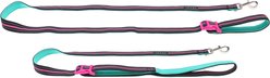 DOOG Neoprene Clip It Rin Tin Tin Dog Leash, Blue/Pink/Black, X-Large: 62-in long, 1-in wide slide 2 of 2