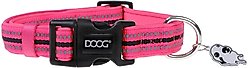 DOOG Neoprene Lady Neon Dog Collar, Pink, X-Small: 4 to 10-in neck, 1/2-in wide
