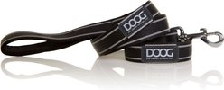 DOOG Neoprene Lassie Dog Leash, Black, Large: 51-in long, 1-in wide