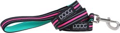 DOOG Neoprene Rin Tin Tin Dog Leash, Teal/Pink, Large: 51-in long, 1-in wide
