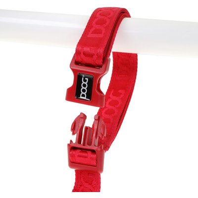 DOOG DOOG Neosport Neoprene Clip It Dog Leash, Red, X-Large: 47-in long, 1/2-in wide