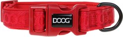DOOG Neosport Neoprene Dog Collar, Red, Medium: 12.59 to 18.11-in neck, 1-in wide