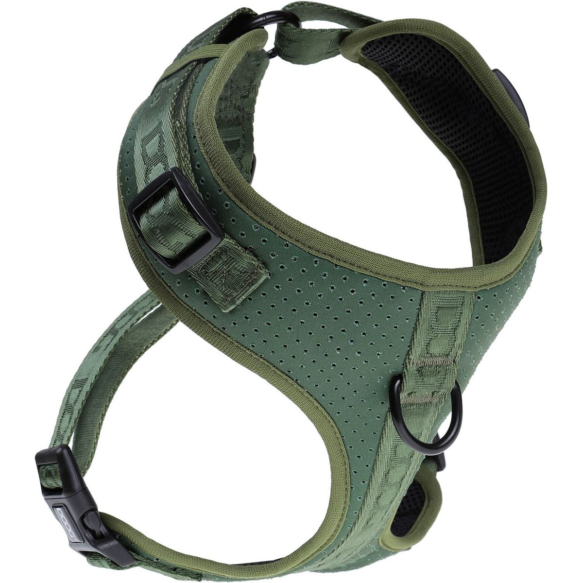 DOOG Neosport Soft Dog Harness, Green, Large: 19.5 to 27.5-in chest
