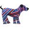 Show in main carousel: DOOG Outback Tails Desert Junior Dog Chew Toy, Red/Blue/White/Black slide 1 of 5