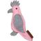 Show in main carousel: DOOG Outback Tails Gertie Galah Felt Dog Chew Toy, Pink/Grey slide 1 of 6