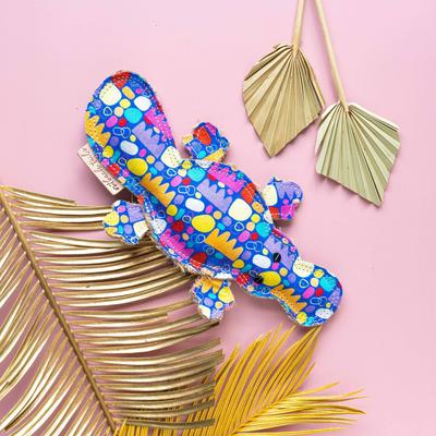 Show full view: DOOG Outback Tails Keturah Zimran Percy Platypus Dog Chew Toy, Multi-color slide 6 of 7