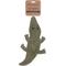 Show in main carousel: DOOG Outback Tails Steve the Crocodile Suede Dog Chew Toy, Green slide 1 of 2