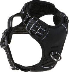 DOOG Reflective Neotech Dog Harness, Black, Large: 19.5 to 27.5-in chest