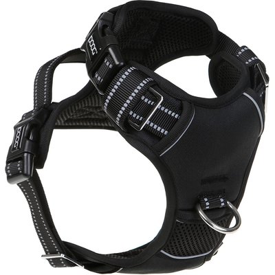DOOG DOOG Reflective Neotech Dog Harness, Black, X-Large: 22.5 to 31.5-in chest