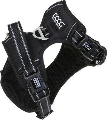 Show full view: DOOG Reflective Neotech Dog Harness, Black, X-Large: 22.5 to 31.5-in chest slide 2 of 3
