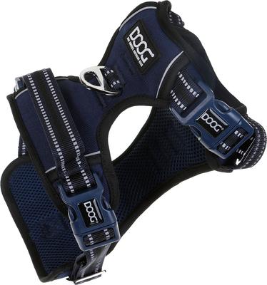 Show full view: DOOG Reflective Neotech Dog Harness, Navy, X-Large: 22.5 to 31.5-in chest slide 3 of 5