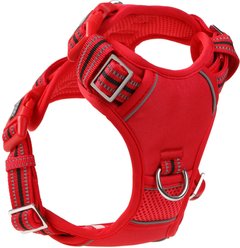 DOOG Reflective Neotech Dog Harness, Red, Medium: 16 to 22-in chest