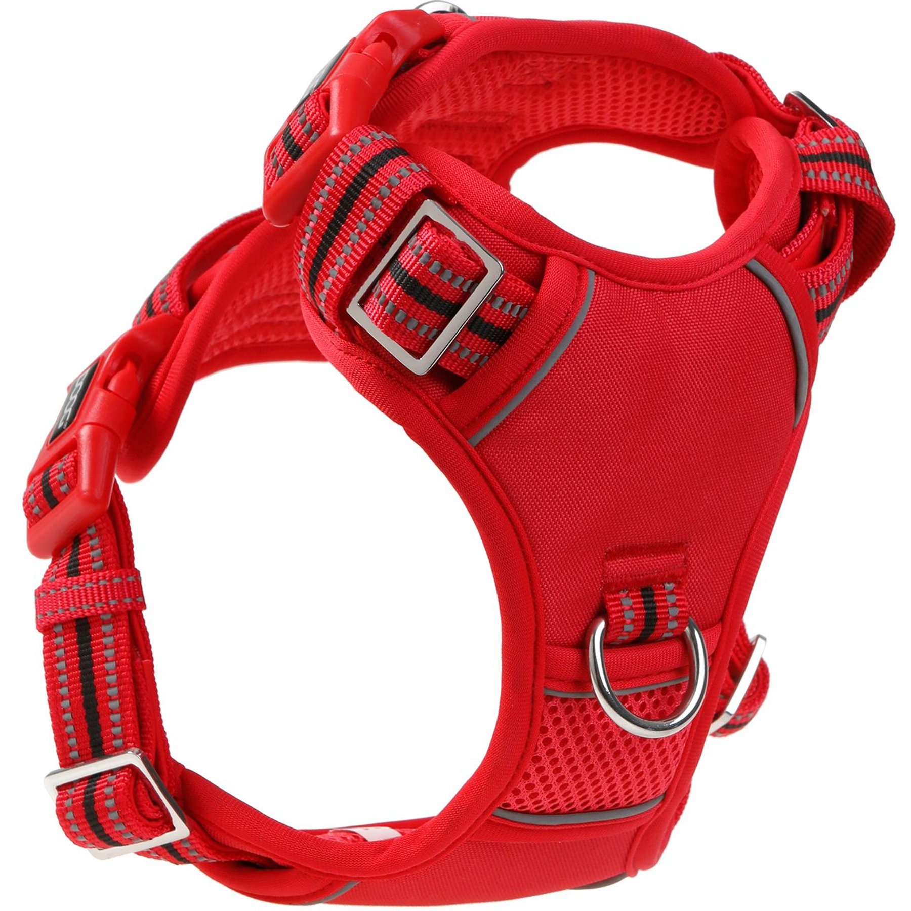 DOOG Reflective Neotech Dog Harness, Red, X-Large: 22.5 to 31.5-in chest