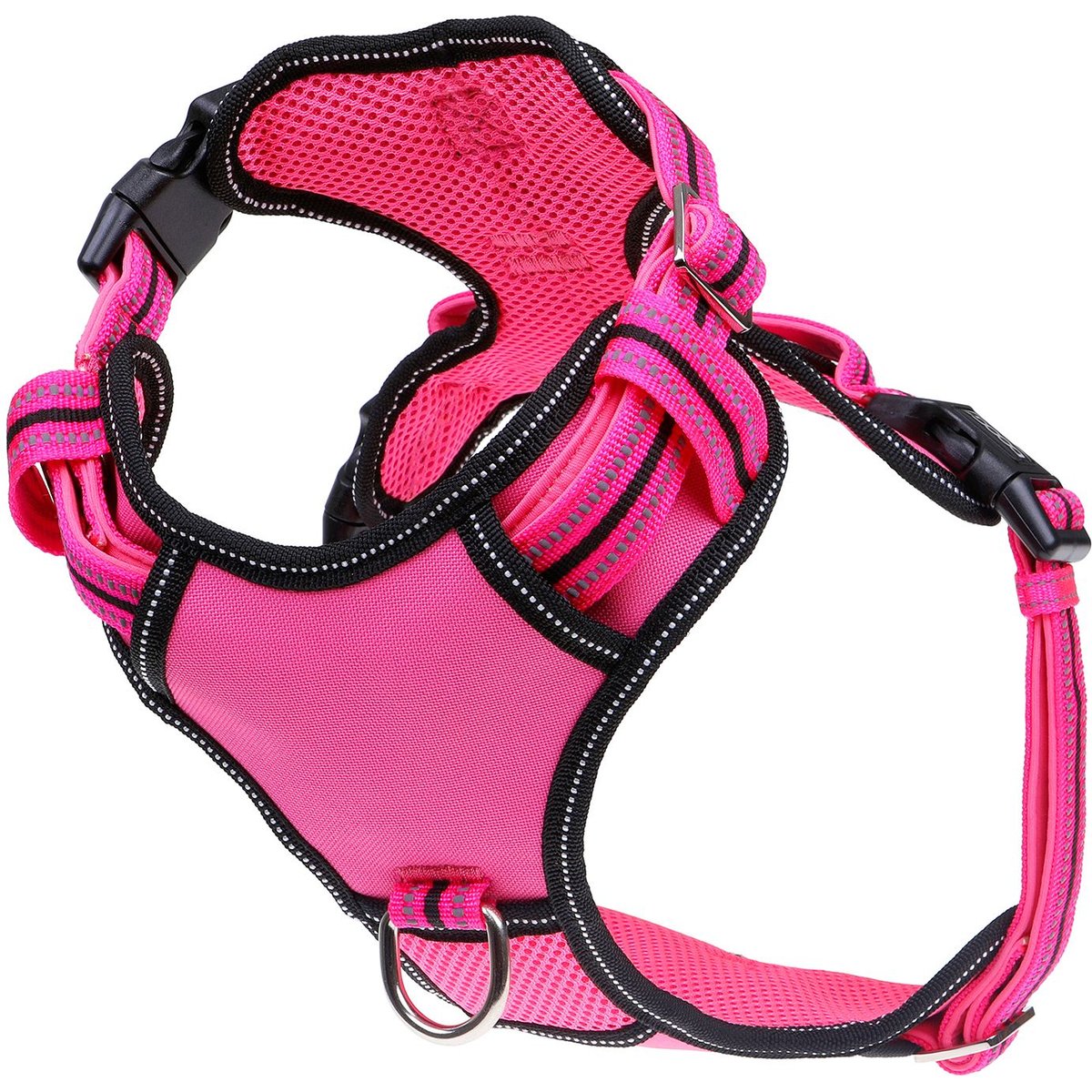 DOOG Reflective Neotech Lady Dog Harness, Pink, Large: 19.68 to 26.37-in chest