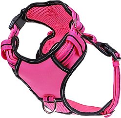 DOOG Reflective Neotech Lady Dog Harness, Pink, Medium: 14.96 to 19.29-in chest