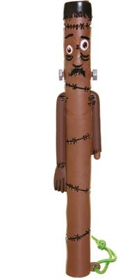 Show full view: DOOG Spooky Sticks Frank Dog Chew Toy, Brown slide 2 of 3