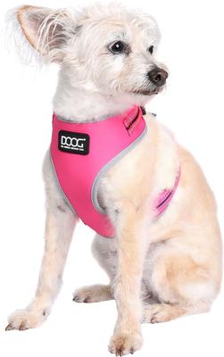 Show full view: DOOG Step In Neoflex Lady Neon Dog Harness, Neon Pink, Medium: 16 to 22-in chest slide 3 of 6