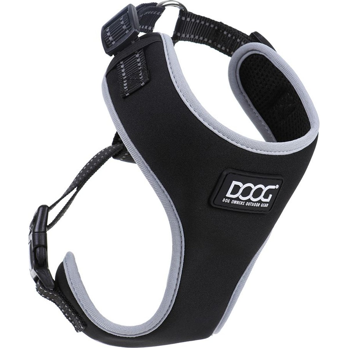 DOOG Step In Neoflex Lassie Dog Harness, Black, Medium: 16 to 22-in chest