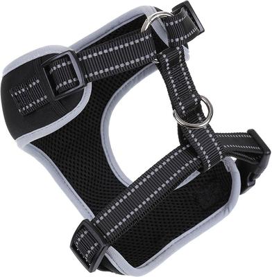 Show full view: DOOG Step In Neoflex Lassie Dog Harness, Black, Medium: 16 to 22-in chest slide 3 of 7
