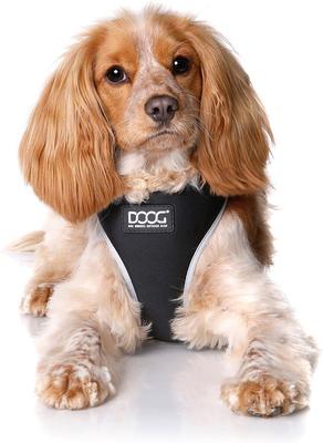 Show full view: DOOG Step In Neoflex Lassie Dog Harness, Black, Small: 12.5 to 17-in chest slide 4 of 6