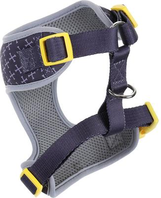 Show full view: DOOG Step In Neoflex Odie Dog Harness, Black/Purple/Yellow, Small: 12.5 to 17-in chest slide 3 of 7