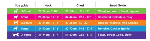 Show full view: DOOG Step In Neoflex Odie Dog Harness, Black/Purple/Yellow, X-Large: 22.5 to 31.5-in chest slide 5 of 6