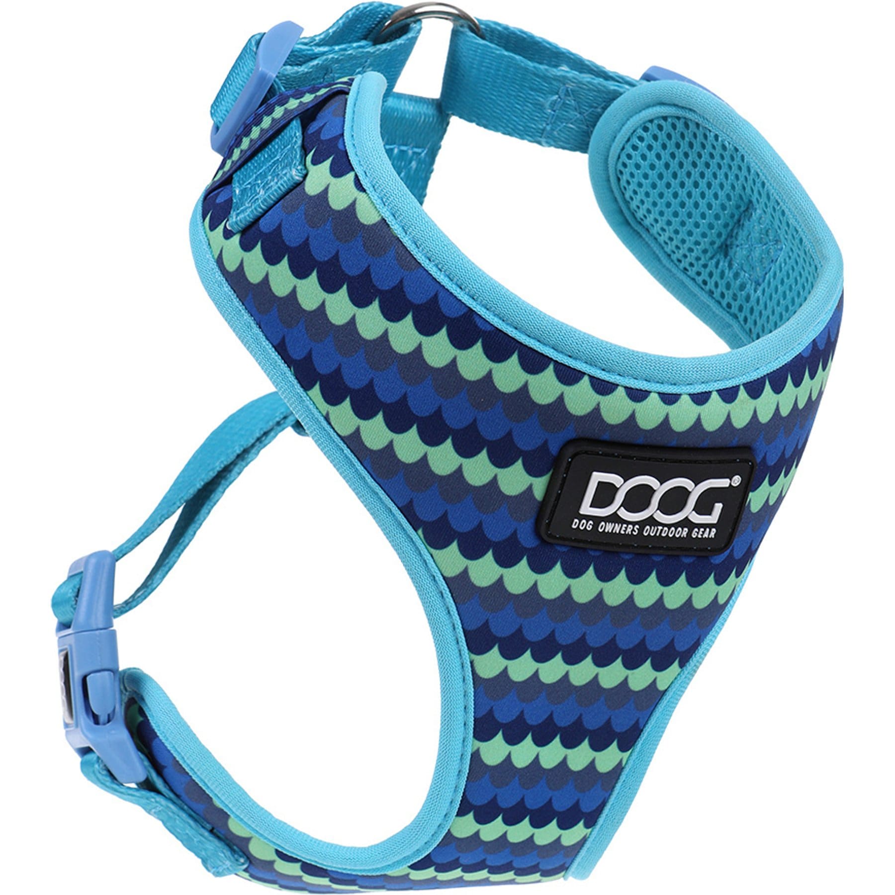 DOOG Step In Neoflex Pluto Dog Harness, Blue, Large: 19.5 to 27.5-in chest